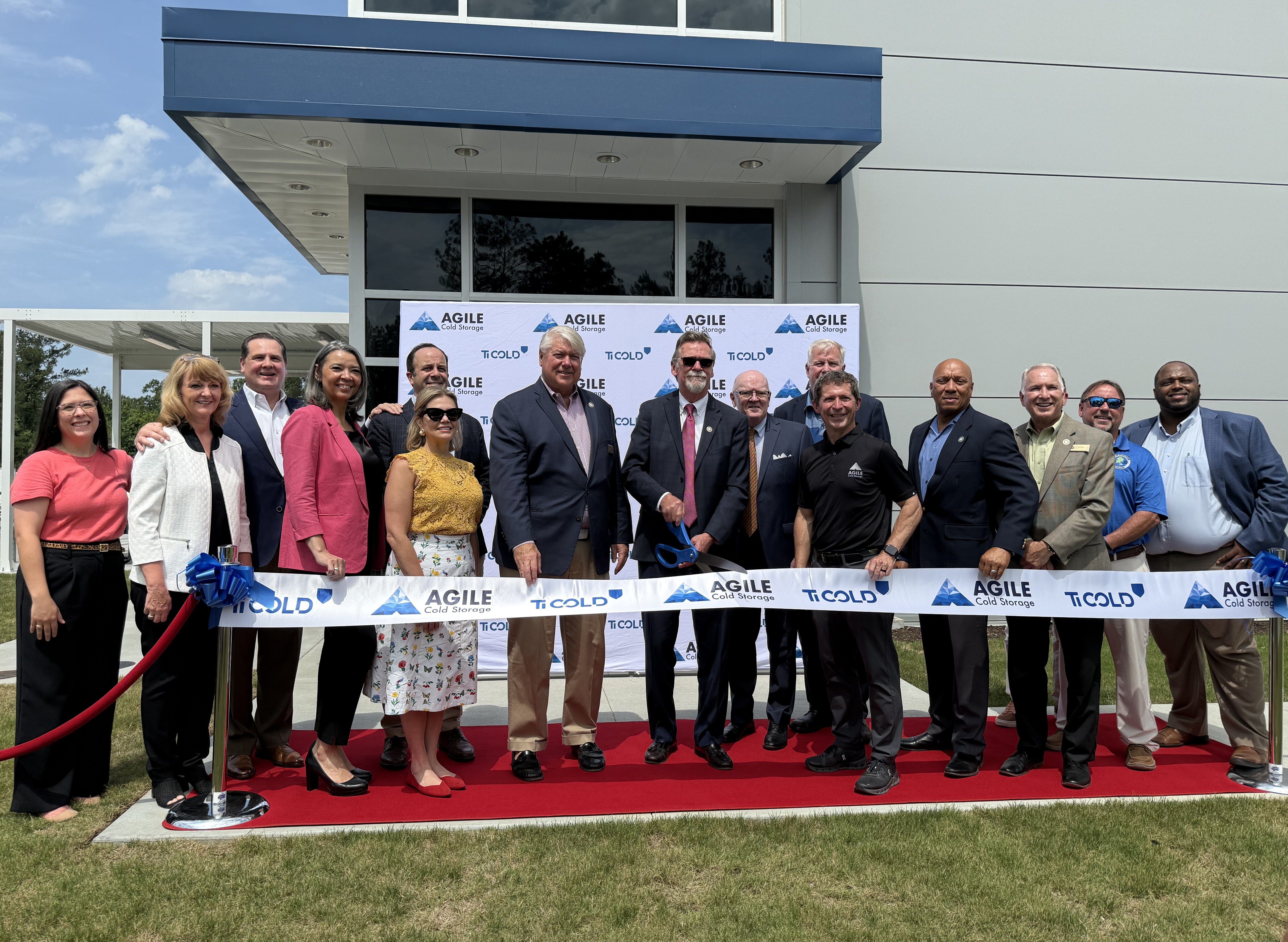 Grand Opening and Ribbon-Cutting Ceremony Held for Agile Cold Storage